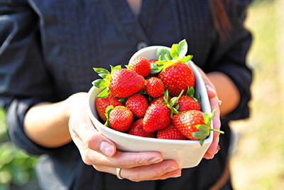 Jordbær er en superfrugt for hjertet og beskytter mod bl.a. dårligt kolesterol.